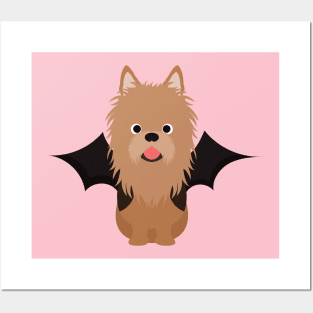 Australian Terrier Halloween Fancy Dress Costume Posters and Art